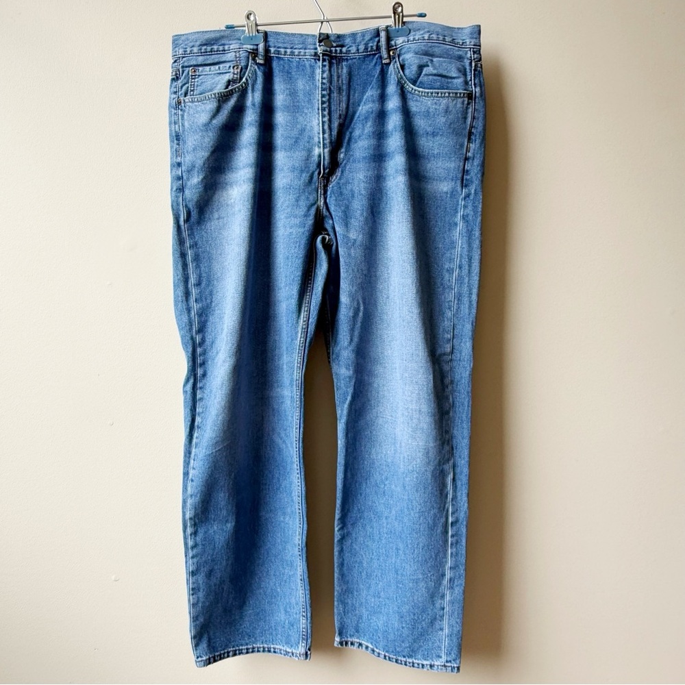 Levi's 550 Men's Medium Blue Straight-Leg Jeans